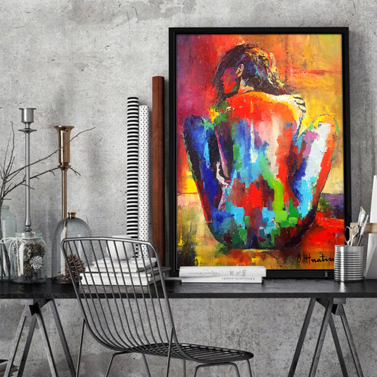 Stealthy Play by Olha Hnatiuk shown in an interior