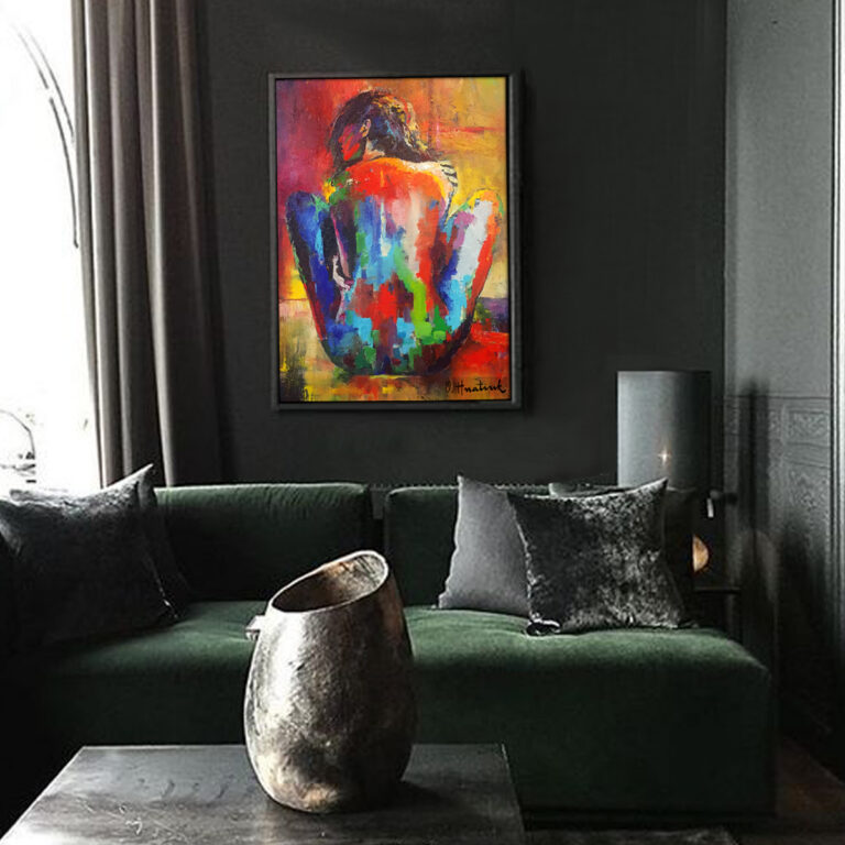 Stealthy Play by Olha Hnatiuk shown in an interior