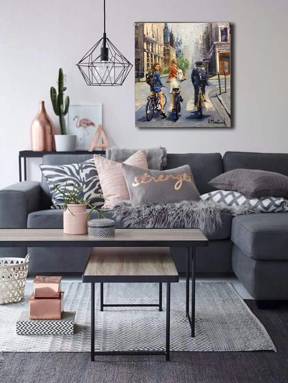 Amsterdam by Olha Hnatiuk shown in an interior