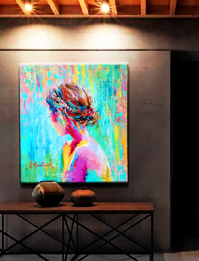 A moment of spring inspiration by Olha Hnatiuk shown in an interior