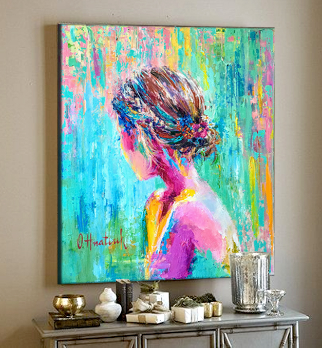A moment of spring inspiration by Olha Hnatiuk shown in an interior