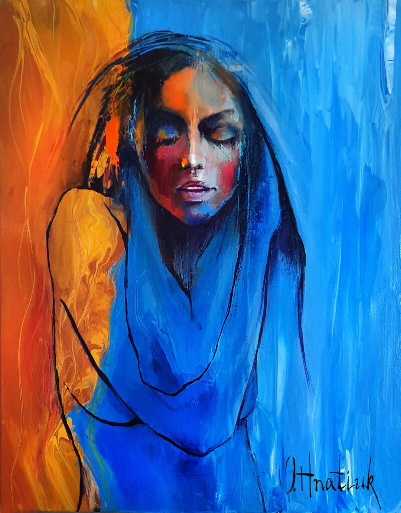 Ukrainian painting by Olha Hnatiuk