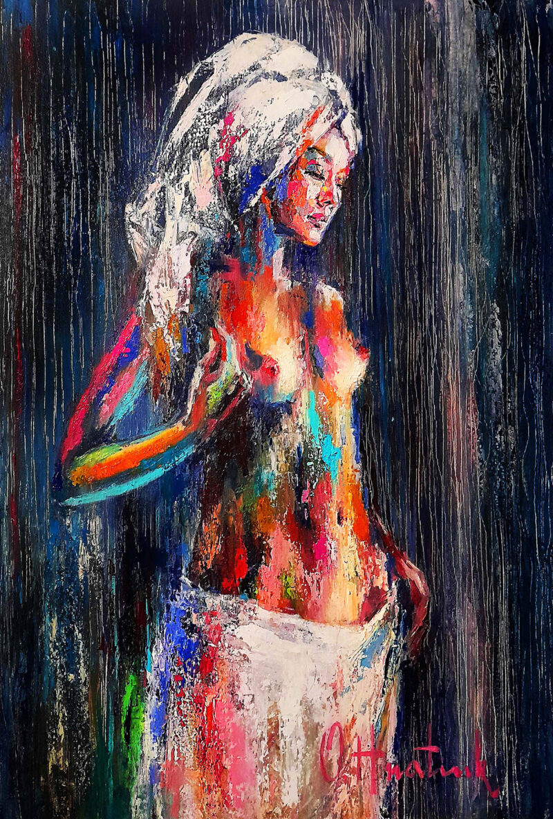 In Harmony with Yourself painting by Olha Hnatiuk
