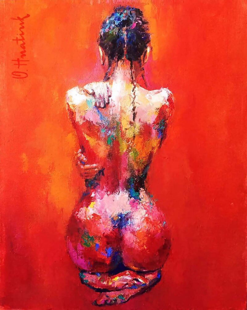 Enchanted Serenity painting by Olha Hnatiuk