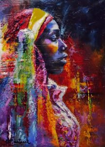 Fadie painting by Olha Hnatiuk